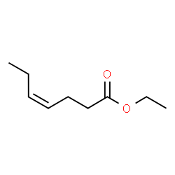 ChemSpider 2D Image | Ethyl (Z)-hept-4-enoate | C9H16O2