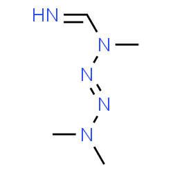 ChemSpider 2D Image | [(2E)-1,4,4-Trimethyl-2-tetrazenyl]methanimine | C4H11N5
