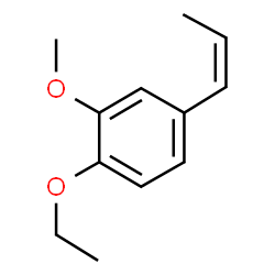 ChemSpider 2D Image | (Z)-isoeugenyl ethyl ether | C12H16O2