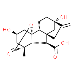 ChemSpider 2D Image | gibberellin A29 | C19H24O6