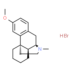 ChemSpider 2D Image | Dextromethorphan  Hydrobromide | C18H26BrNO