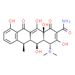 ChemSpider 2D Image | 4-Epidoxycycline | C22H24N2O8