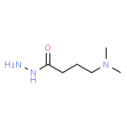 ChemSpider 2D Image | 4-(Dimethylamino)butanehydrazide | C6H15N3O