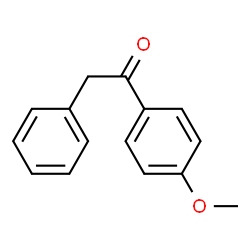 ChemSpider 2D Image | P-ANISYL BENZYL KETONE | C15H14O2