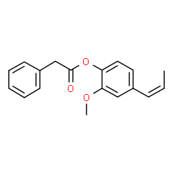 ChemSpider 2D Image | (Z)-isoeugenyl phenylacetate | C18H18O3