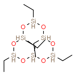 ChemSpider 2D Image | 2,4,6,8,10,12-Hexaethylcyclohexasiloxane | C12H36O6Si6
