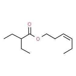 ChemSpider 2D Image | cis-3-Hexen-1-yl 2-ethylbutanoate | C12H22O2