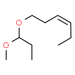 ChemSpider 2D Image | (3Z)-1-(1-Methoxypropoxy)-3-hexene | C10H20O2