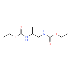 ChemSpider 2D Image | Diethyl 1,2-propanediylbiscarbamate | C9H18N2O4