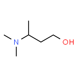 ChemSpider 2D Image | 3-(Dimethylamino)-1-butanol | C6H15NO