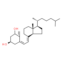 ChemSpider 2D Image | 1-hydroxycholecalciferol | C27H44O2