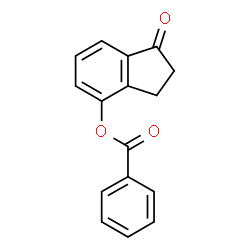 ChemSpider 2D Image | 4-Hydroxy-1-indanone benzoate | C16H12O3
