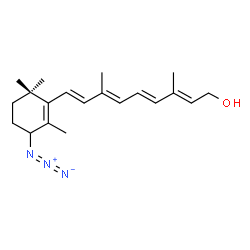 ChemSpider 2D Image | 4-Azidoretinol | C20H29N3O