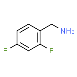 ChemSpider 2D Image | 2,4-Difluorobenzylamine | C7H7F2N