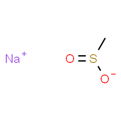 ChemSpider 2D Image | Sodium methanesulfinate | CH3NaO2S