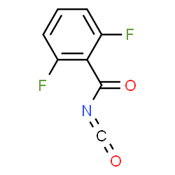 ChemSpider 2D Image | 2,6-Difluorobenzoyl isocyanate | C8H3F2NO2