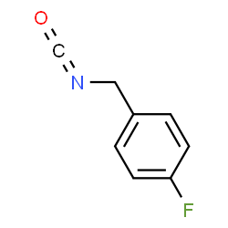 ChemSpider 2D Image | 4-Fluorobenzyl isocyanate | C8H6FNO