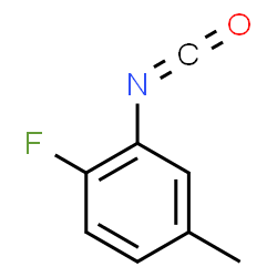 ChemSpider 2D Image | 2-Fluoro-5-methylphenyl isocyanate | C8H6FNO