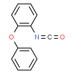 ChemSpider 2D Image | 2-Phenoxyphenylisocyanate | C13H9NO2