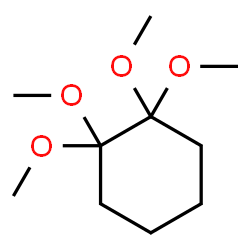 ChemSpider 2D Image | 1,1,2,2-Tetramethoxycyclohexane | C10H20O4
