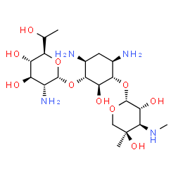 ChemSpider 2D Image | Geneticin | C20H40N4O10