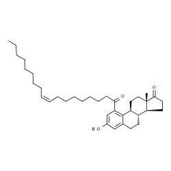 ChemSpider 2D Image | oleoyl-estrone | C36H54O3