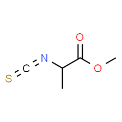 ChemSpider 2D Image | methyl 2-isothiocyanatopropanoate | C5H7NO2S