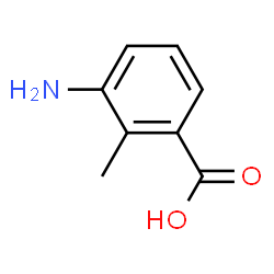 ChemSpider 2D Image | 3-Amino-o-toluic Acid | C8H9NO2