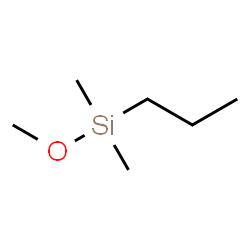 ChemSpider 2D Image | Methoxy(dimethyl)propylsilane | C6H16OSi