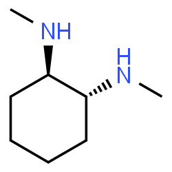 ChemSpider 2D Image | trans-1,2-bis(methylamino)cyclohexane | C8H18N2