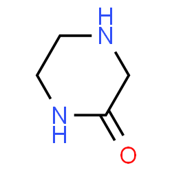 ChemSpider 2D Image | Piperazinone | C4H8N2O
