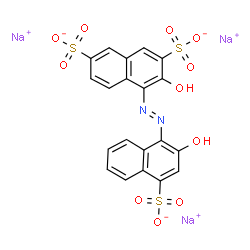 ChemSpider 2D Image | Hydroxynaphthol blue | C20H11N2Na3O11S3