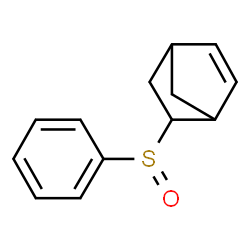 ChemSpider 2D Image | 5-(Phenylsulfinyl)bicyclo[2.2.1]hept-2-ene | C13H14OS