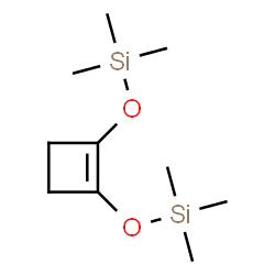 ChemSpider 2D Image | 1,2-Bis(trimethylsiloxy)cyclobutene | C10H22O2Si2