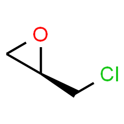 ChemSpider 2D Image | (R)-(-)-Epichlorhydrin | C3H5ClO