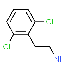 ChemSpider 2D Image | 2,6-Dichlorophenethylamine | C8H9Cl2N