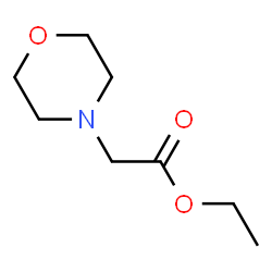 ChemSpider 2D Image | Ethyl 2-Morpholinoacetate | C8H15NO3