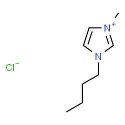 ChemSpider 2D Image | 1-Butyl-3-methylimidazolium Chloride | C8H15ClN2