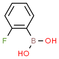 ChemSpider 2D Image | 2-FLUOROPHENYLBORONICACID | C6H6BFO2