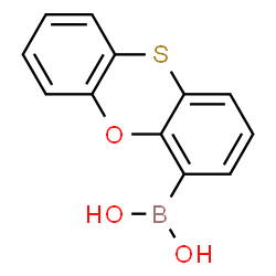 ChemSpider 2D Image | Phenoxathiin-4-boronic acid | C12H9BO3S