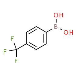 ChemSpider 2D Image | (4-Trifluoromethylphenyl)boronic acid | C7H6BF3O2