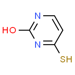 ChemSpider 2D Image | 4-Thiouracil | C4H4N2OS