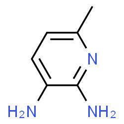 ChemSpider 2D Image | 6-Methyl-2,3-pyridinediamine | C6H9N3