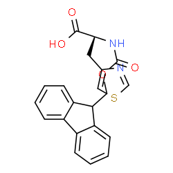 ChemSpider 2D Image | Fmoc-D-4-Thiazolylalanine | C21H18N2O4S