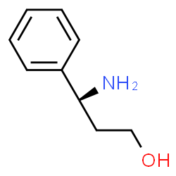 ChemSpider 2D Image | (-)-3-Amino-3-phenylpropanol | C9H13NO
