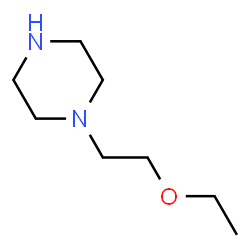 ChemSpider 2D Image | 1-(2-Ethoxyethyl)piperazine | C8H18N2O