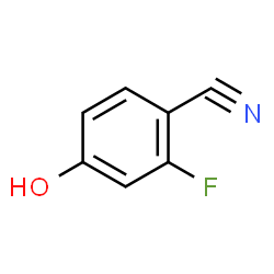 ChemSpider 2D Image | 2-Fluoro-4-hydroxybenzonitrile | C7H4FNO