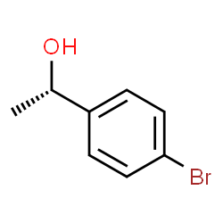 ChemSpider 2D Image | (S)-1-(4-Bromophenyl)ethanol | C8H9BrO