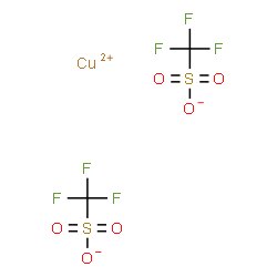 ChemSpider 2D Image | copper(II) triflate | C2CuF6O6S2