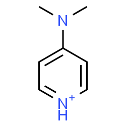 ChemSpider 2D Image | 4-(Dimethylamino)pyridinium | C7H11N2